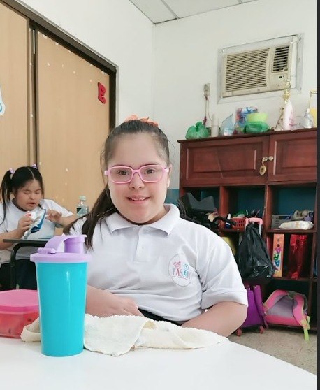 Joven en actividades FASAN